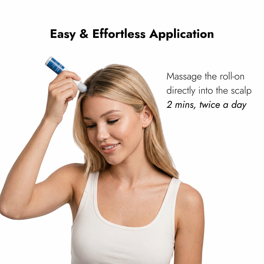 Revolutionary Roll-on Hair Growth Serum