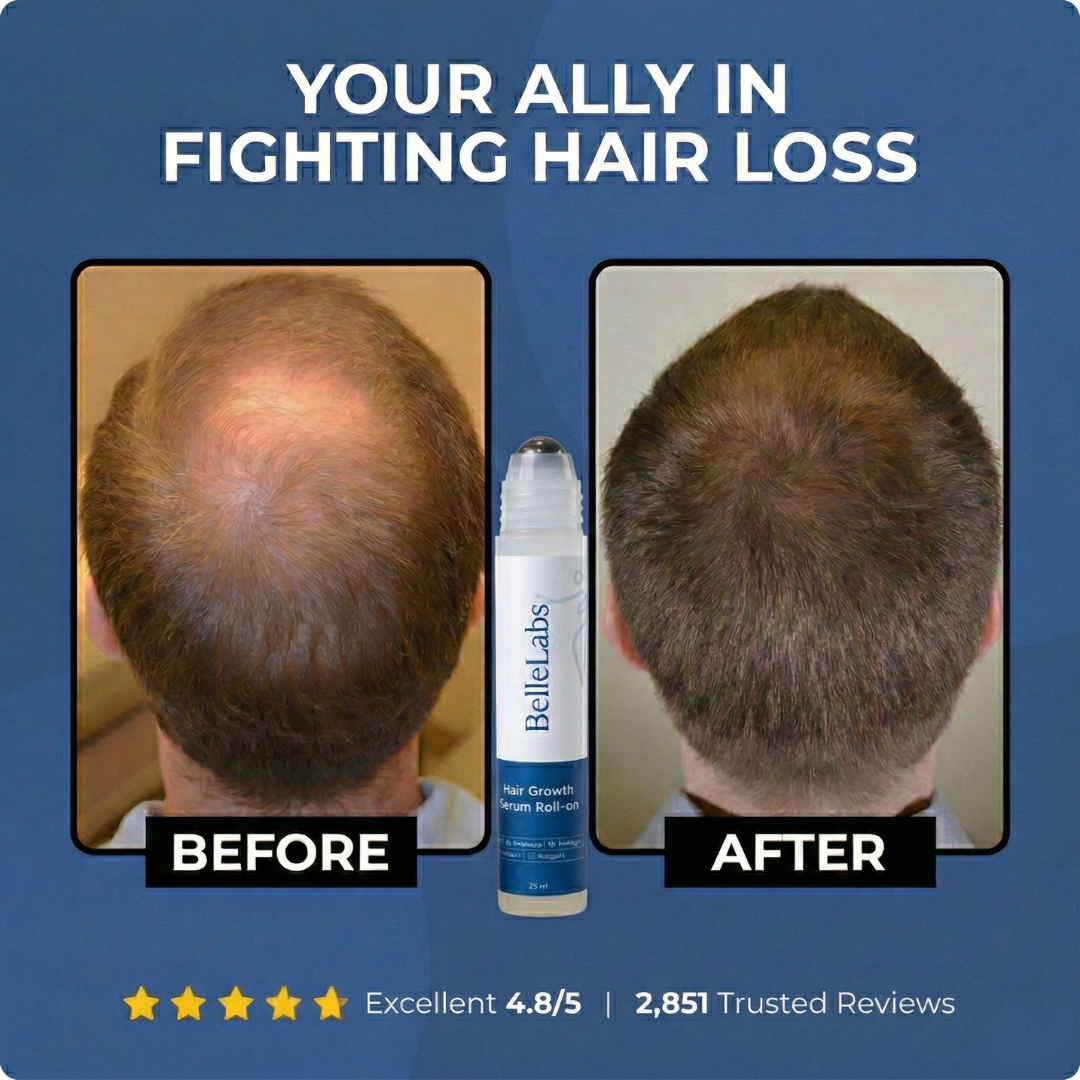 Revolutionary Roll-on Hair Growth Serum